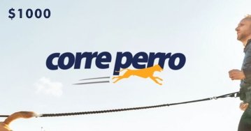 Tarjeta de Regalo $1000 - Corre Perro Mx